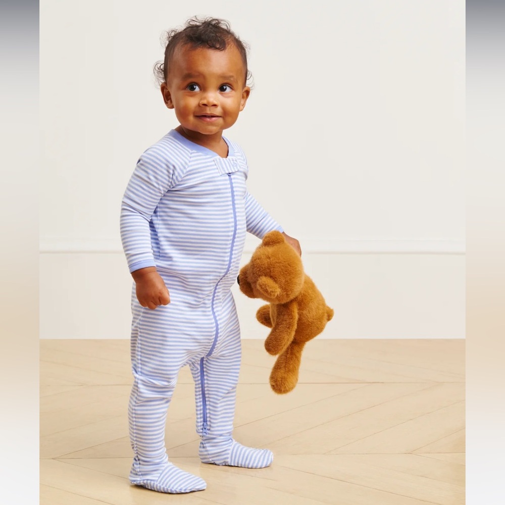 LAKE Pajamas - Baby Sleeper in Hydrangea